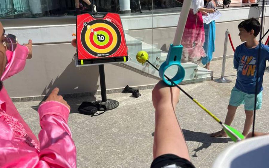 Animation de l'hotel Rodos Palladium - séjour pessah casher 2025